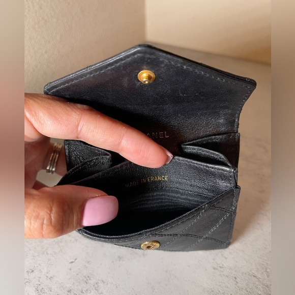 Chanel Quilted Leather Card Case - Picture 9 of 12